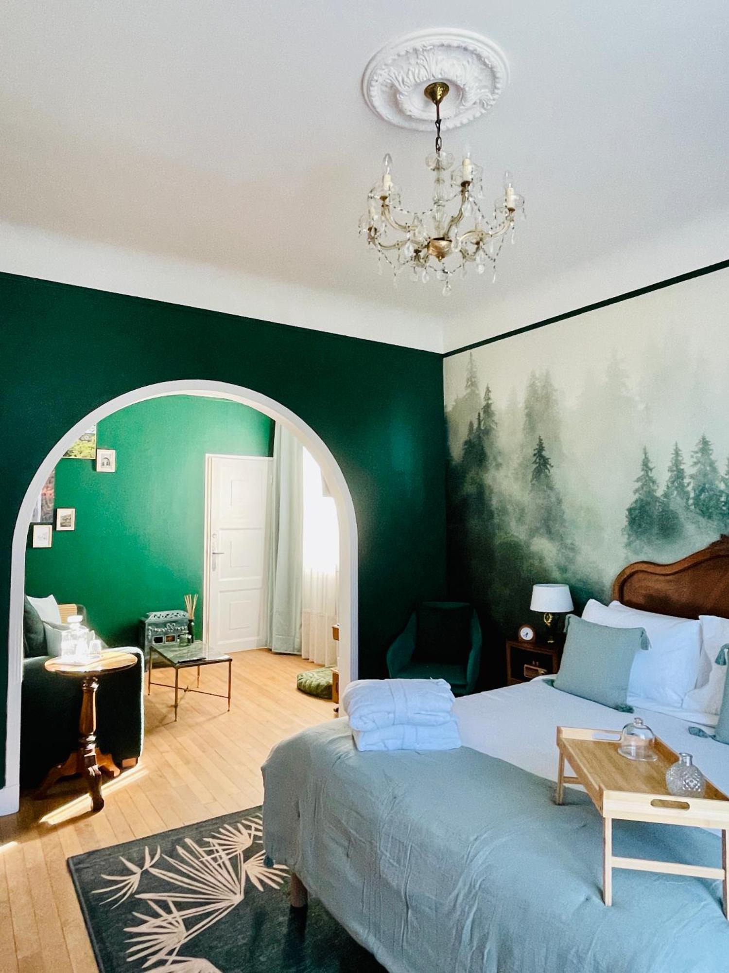 La Maison Au Toit Vert Espalion Buitenkant foto